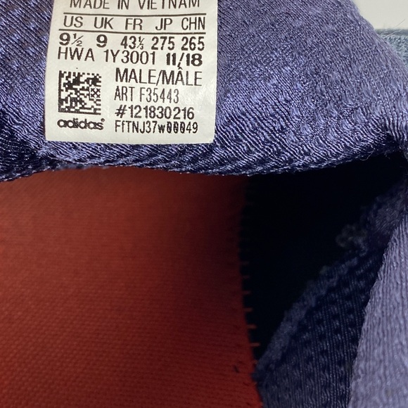 Adidas Asweego Running Shoe Mens Size 9.5 - Picture 4 of 6